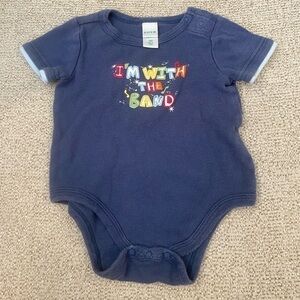 3/$15 SALE CIRCO I’m With The Band 9M Onesie
